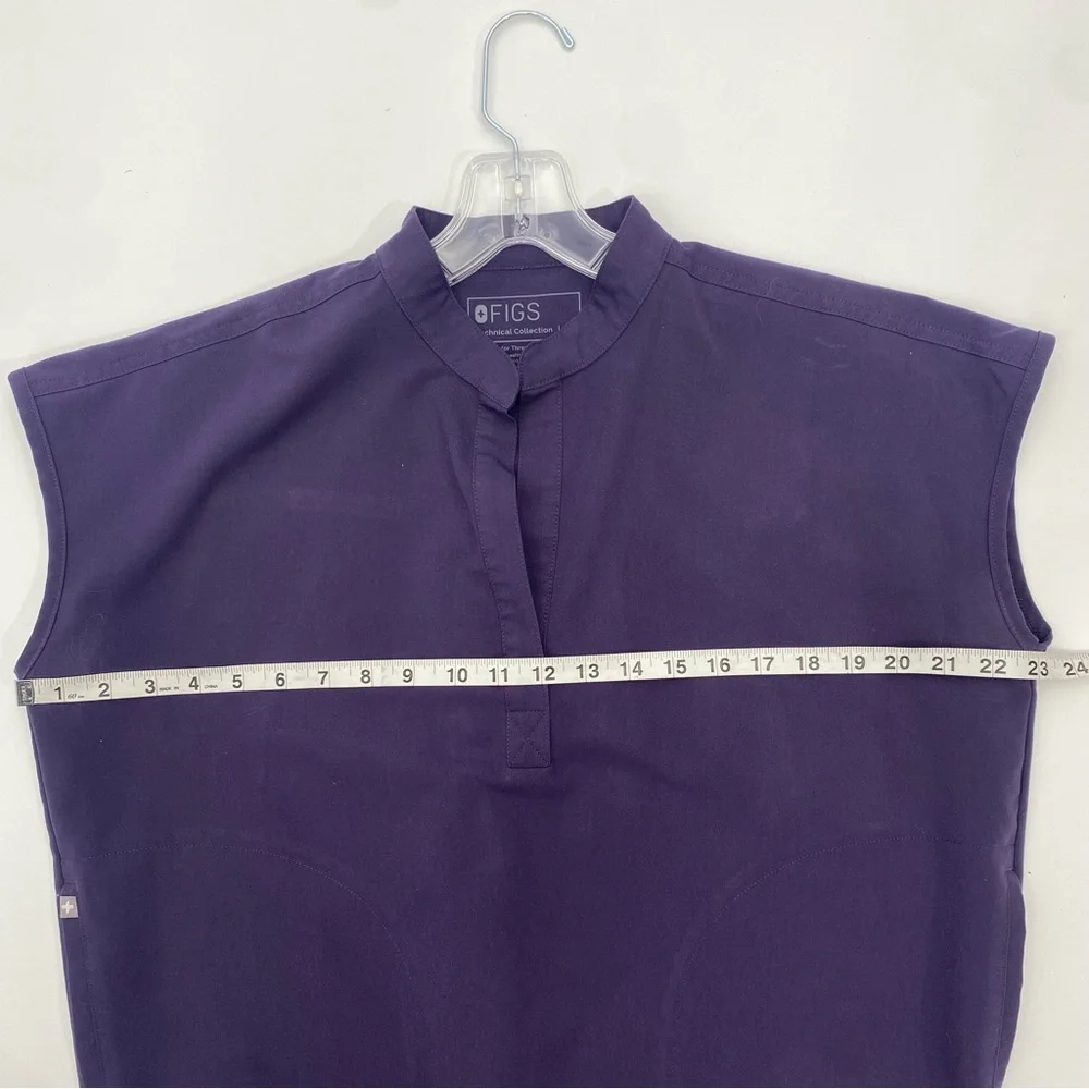 Figs Women's Purple Shadow Rafaela - Small - Picture 9 of 9
